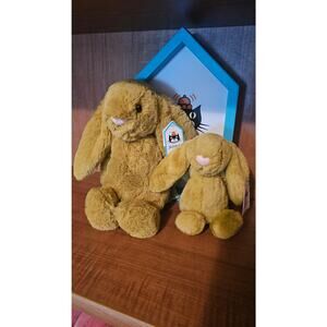 Jellycat Nwt Med Small Zingy bundle of 2